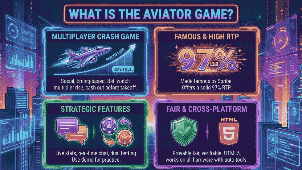 Explanation of a social-based multiplayer crash game Aviator